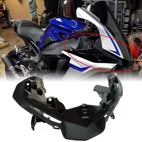 R1 Head Cowl Front Upper Nose Fairing Panel Headlight Cover For Yamaha YZF1000 YZF R1S 2015 2016 201