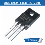 5ชิ้น TO-220F BCR12LM-14LB BCR12LM 12A 14LB/800V Triac ดั้งเดิม
