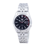 Seiko 5 (Japan Made) Automatic Silver Stainless Steel Band Watch SNK375J1