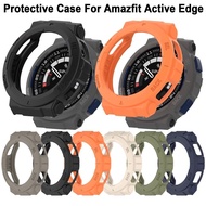 Soft TPU Army Watch Cover For Amazfit Active Edge Protective Frame Bumper Smart Watch Protector Case Accessories