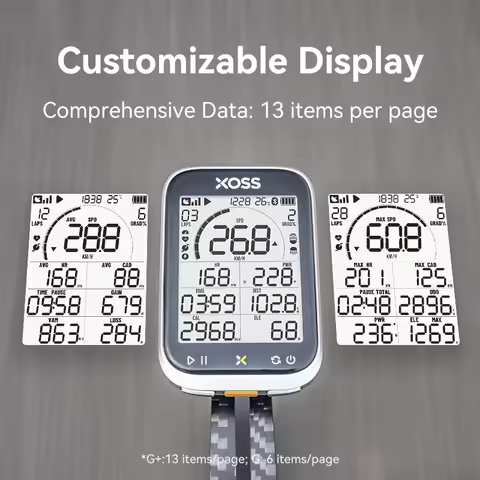 XOSS G3 G3+ Plus G+ Gen3 GPS Bike Computer 2.8 inch Screen Speedometer Cycling Training IP67 ANT+ Wi