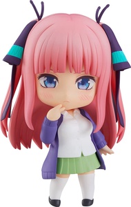 Good Smile The Quintessential Quintuplets: Nino Nakano Nendoroid Action Figure, Multicolor