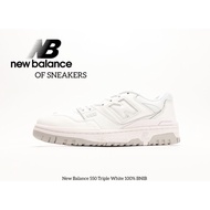 New Balance 550 white Grey shoes