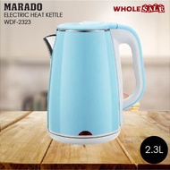 MARADO WDF-2323 Cordless Electric Jug Kettle 2.3L Fast Boiling Water / Cerek Elektrik