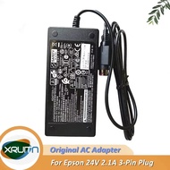 Original 24V 1.5A 36W 3PIN M235B M235A AC Adapter For EPSON DA-36E24 TM-U220 TM-T88II SCANNER Printe