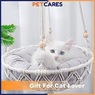 DIY Cat Hammock Macrame Cat Swing Kitty Hanging Bed Handmade Cat Hammock Cat Dog Swing Hanging