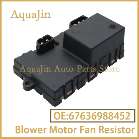 67636988452 Blower Fan Motor Heater Resistor Replacement For BMW 5 6 Series E61 E60 E63 M5 M6 525i 5