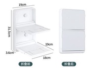 廚房雙層可摺疊置物架  免打牆