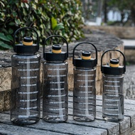 2000ML Water Bottle Reminder Water Bottle Tumbler with Straw Scale Big Bottle 2Liter 2litre Gym Bottle