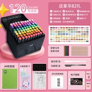 แท้ Touch Dual-head น้ํามันและสีน้ํา Marker ปากกา 48 สี Art Drawing Professional หมึกเติมไม่ซีดจางสํ
