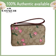 new style 2024 wallet for women bag official store authentic new PVC Cartoon printing short wristban