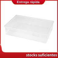 Plastic File Organizer Transparent Square Storage Box A4 Storage Box File Storage Box .henryjoesg