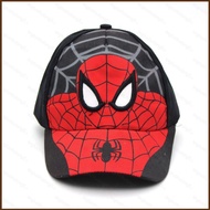 HT5 Baseball Cap Spider Man Cartoon Vintage Casual Streetwear Outdoor Breathable Sun Protection TH5
