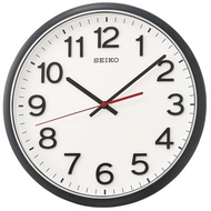 Seiko White Dial Black Case Wall clock QXA750K