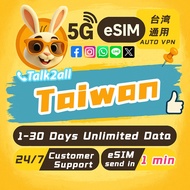Taiwan eSIM Card 1GB-3GB Daily High-Speed ​​Data | Instant Activation | High-Speed ​​and Unlimited D