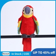 Talking Parrot Talking Parrot Plush Toy Electronic Bird Pet Talking Plush Parrot for Kids Early Educ