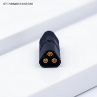 Shinesensestore RC  Airplane Car 3-pin 3.5mm MT60 Connector Plug Adapter Bullet Plug for DIY Power C