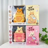 Savings Gift Mechanism Electric Toys Points Lighting Renewal Fee Children Cartoon Music Play House P