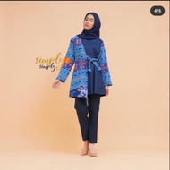 BLUE WOVEN SIZE L BY SIMPLY2SIMPLY