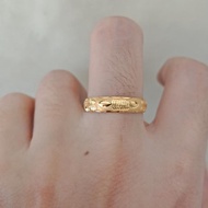 cincin emas asli model bangkok kadar 700 70% 18k 22 0,5gram 1gram 8 9