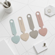 Creative Heart-Shaped Boarding Pass Luggage Tag Writable Leather Luggage Tag Advertising Gift Boardi