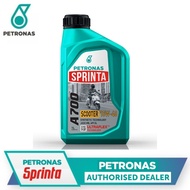 PETRONAS Sprinta 4T Scooter A700 10W-40 Semi Synthetic Engine Oil - Minyak Hitam Skuter Scooter