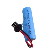 14500 Lithium Battery 3.7v Head sm Rechargeable Lithium Battery Electric Vehicle Toy Battery with Pr
