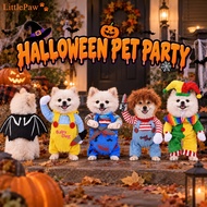 Halloween Costume for Pets Funny Dog Clothes Cat Chucky Costume Halloween Party Costume
