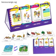 [Bec] Sentence-Making Exercises Flip Chart Sentence Educational Learning Tool Vocabulary Building Sp