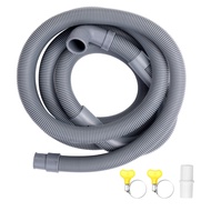 (OQUT) Washing Machine Hose Drain Hose Washing Machine 2.5M Drain Hose Extension for Washing Machine