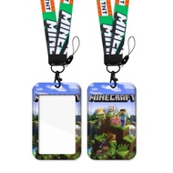 ✨💖 My World Ezlink Card Holder l Condo Access Lanyard l Steve Creeper Children Day Gifts Teacher Day