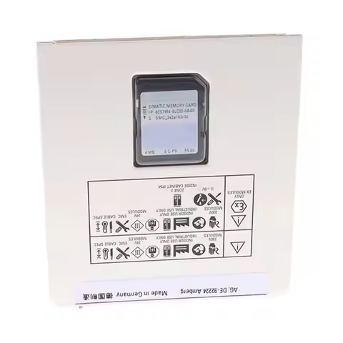 6ES79548LC030AA0 6ES7954-8LC03-0AA0 SIMATIC S7, memory card for S7-1x 00 CPU/SINAMICS, 3, 3 V Flash,