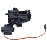 2 Speed Transmission Gearbox with Internal Gears and Servo for 1/10 RC Crawler TRXS TRX4 TRX6 Upgrad