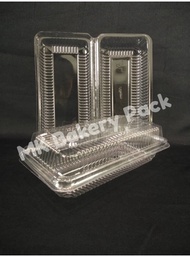 Kuih Container OPS L163 /163 /Disposable Clear Bakery Container/Plastic Container/Cakebox(50pcs±)