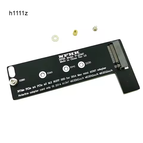 M key NVMe M2 SSD to For Apply Mac Mini 2014 A1347 MEGEN2 MEGEM2 MEGEQ2 Adapter Raiser PCI express N