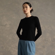 AURI Silky Long Sleeve T-Shirt | S - 3XL | AB51178-WT