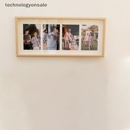 [Tech] 8x20 Wood Picture Frame - 8x20 Photo Frame With Mat Display 4Pcs 4x6 Photos, 4x6 Picture Fram