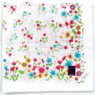 Mario Valentino Vintage Handkerchief Pocket Square 17 x 16.5 inches