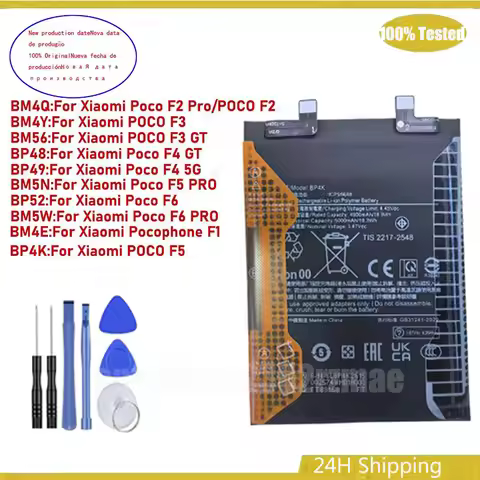 2026Years New BP4K For Xiaomi Poco F1/F2/F3/F5 PRO/F4 GT/F4 5G/F6 PRO/Poco F5 BP4K BP48 BM5N BM5W Ba