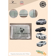 AIR FILTER Toyota Harrier, Vios(NCP93), Altis(ZRE142/172), Wish(ZGE20)  [Part No: 17801-0M020] | Penapis Udara