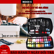 Mới Bộ kim chỉ khâu - Bộ dụng cụ may vá 97pcs,món kim chỉ và phụ kiện may vá đa năng có túi đựng Túi