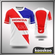 Honda Racing Team Hrc Tshirt Microfiber Jersey