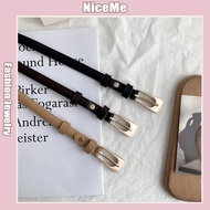 Thin Belt Ladies Retro All-match Belt Korean Casual Simple Decorative Belt 腰带