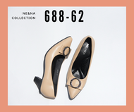 รองเท้าเเฟชั่นผู้หญิงเเบบคัชชูส้นปานกลาง No. 688-62 NE&amp;NA Collection Shoes