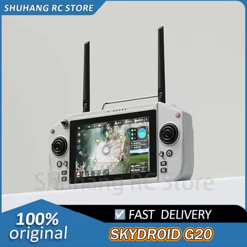 Skydroid G20 Remote Control with 6nm Processor Dual-Band 2.4GHz 5.8GHz 7-Inch HD Display 30KM Image 