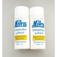 Milcu 2-In-One Underarm & Foot Powder 80grams x 2 bottles Instock!!