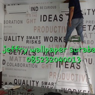 jasa pasang wallpaper dinding surabaya