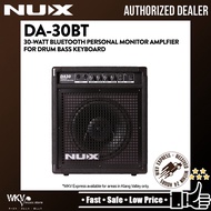 NUX DA-30BT 30 Watts Bluetooth Bass Amplifier Drum/ Keyboard Amp Monitor (30W / 30Watts / DA30BT / D