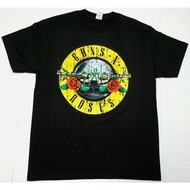 S-5XL Ready stock GUNS N ROSES T-shirt Distressed Hard Rock Tee GnR Slash Axl Rose New