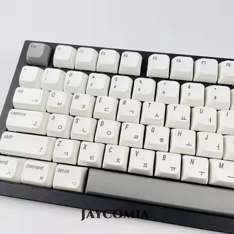 PBT Keycaps XDA Profile English Japanese Russian Korean Thailand Dye Sub 127 Keys/Set For Apple MAC 